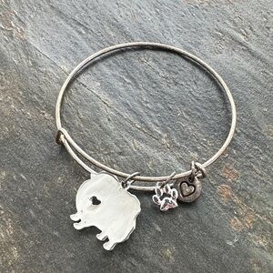 Silver Pomeranian 🐾Pet Charm Bracelet